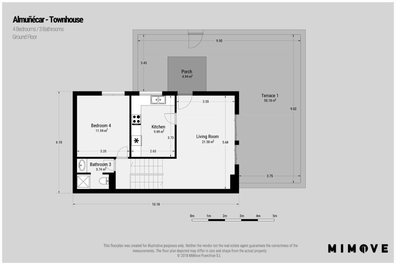 Villa Vista Almunecar Granada Ngoại thất bức ảnh